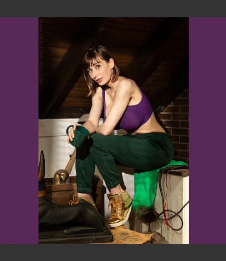 Autographed Print MC Bourbonnais - Attic Antics 05 Autographed Print MC Bourbonnais - Attic Antics 05