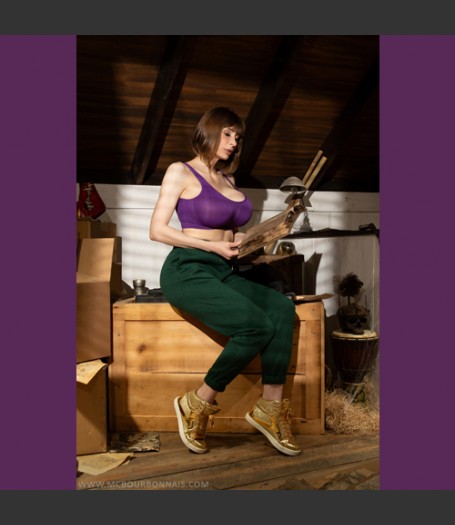 Autographed Print MC Bourbonnais - Attic Antics 07 Autographed Print MC Bourbonnais - Attic Antics 07