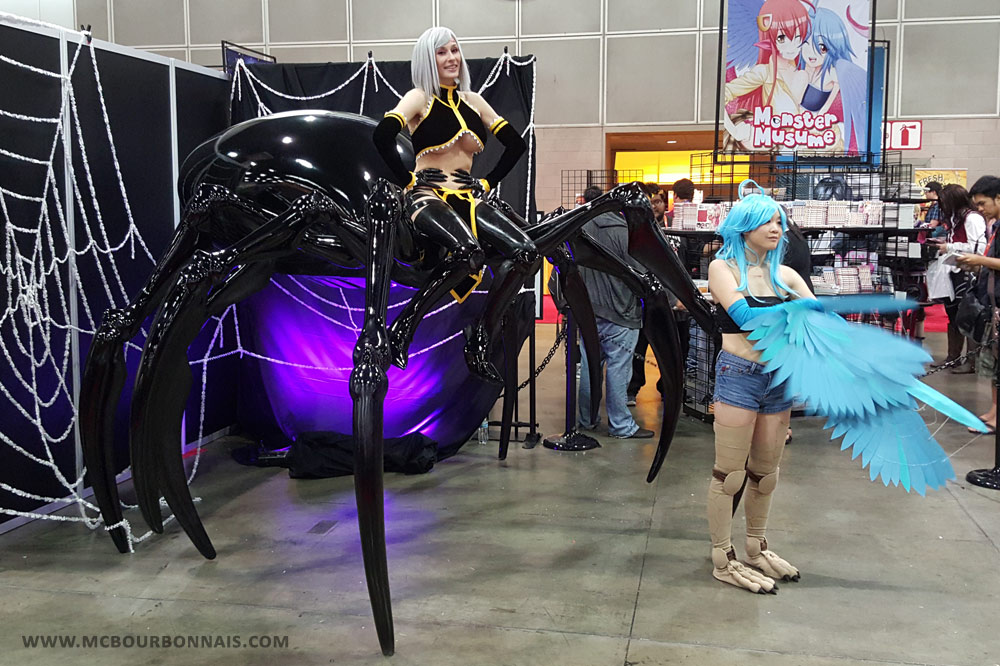 Monster Musume Rachnera Cosplay making of - Part 6.